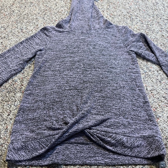 Girls Champion purple/black hoodie shirt sz M 7/8 - Picture 4 of 8